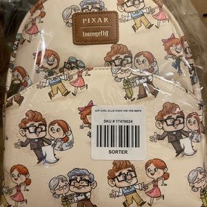 Loungefly Disney Pixar Up Carl And Ellie Over the Years Mini Backpack *Unopened*